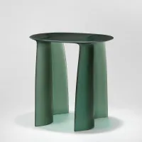 <a href="https://www.galeriegosserez.com/artistes/cober-lukas.html">Lukas Cober</a> - New Wave - Tabouret (Vert Volan)
